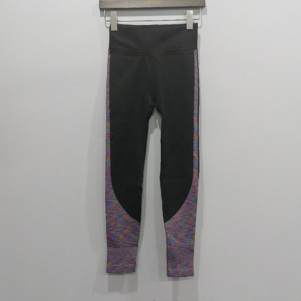 Lululemon Love Revealed Tight Black / Rainbow Size 6
